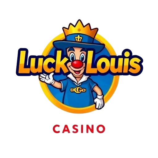 LuckyLouis Casino logo - casino uden om ROFUS